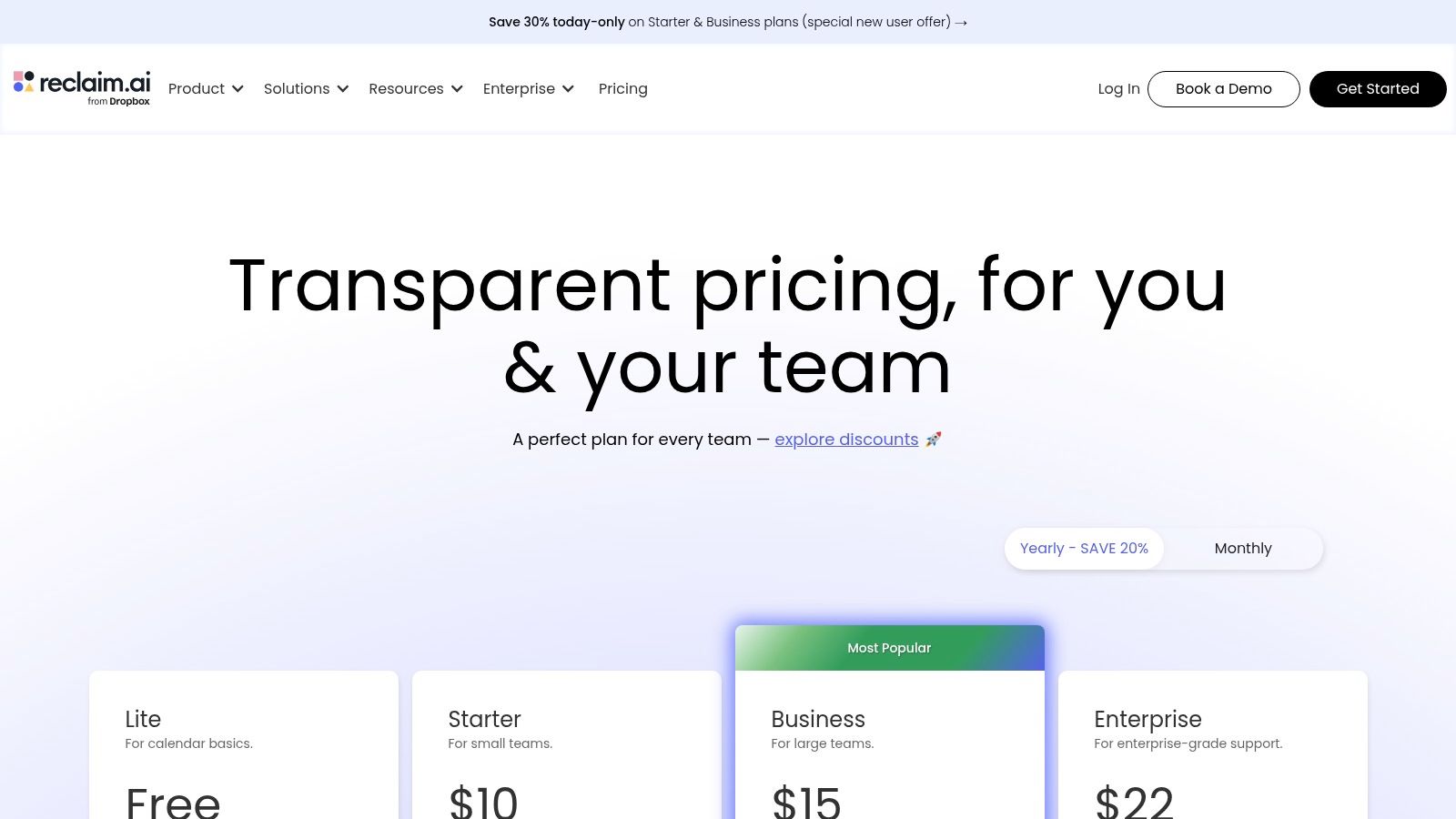 Reclaim.ai (Google Calendar add-on)
