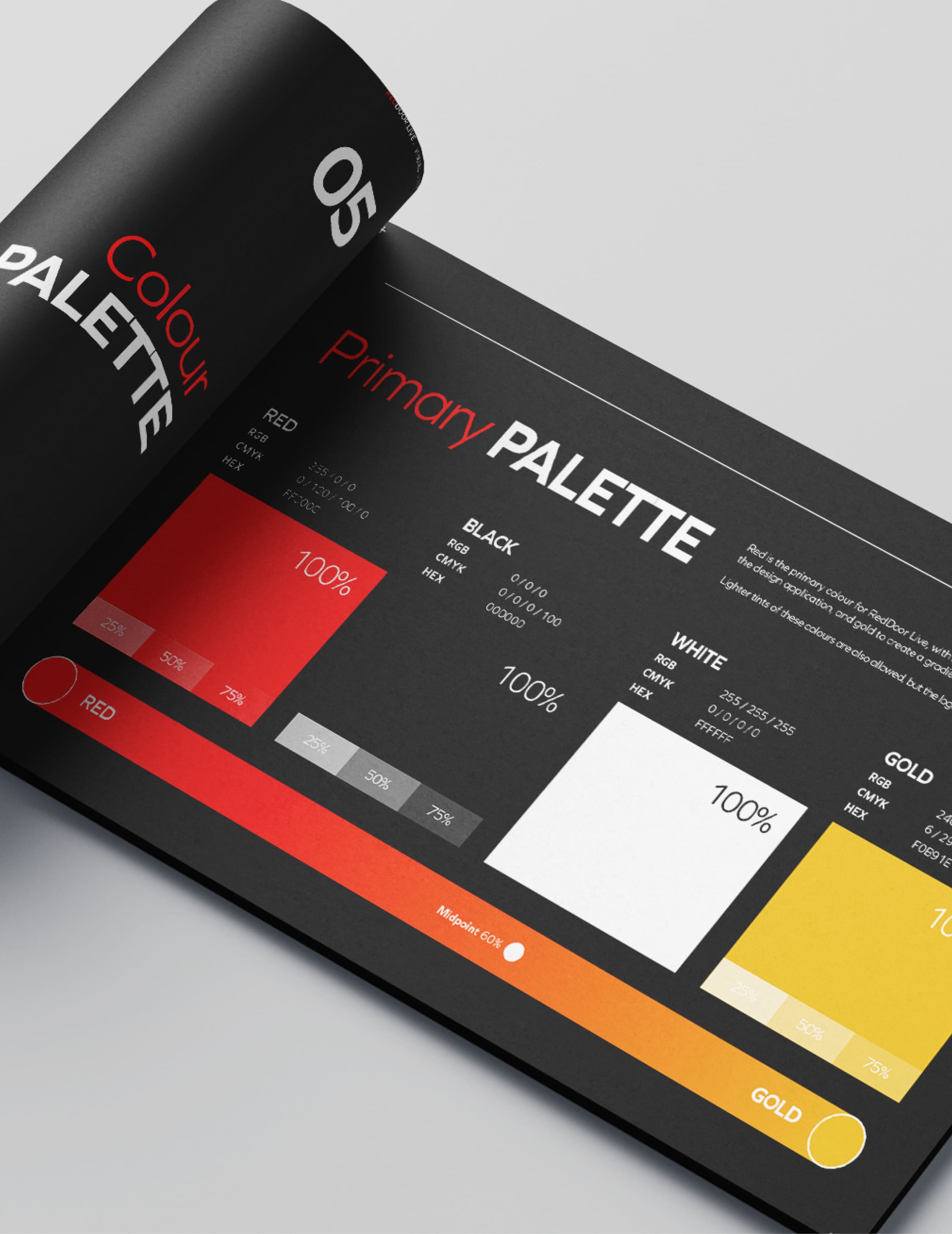 Reddoor Live Colour Palette