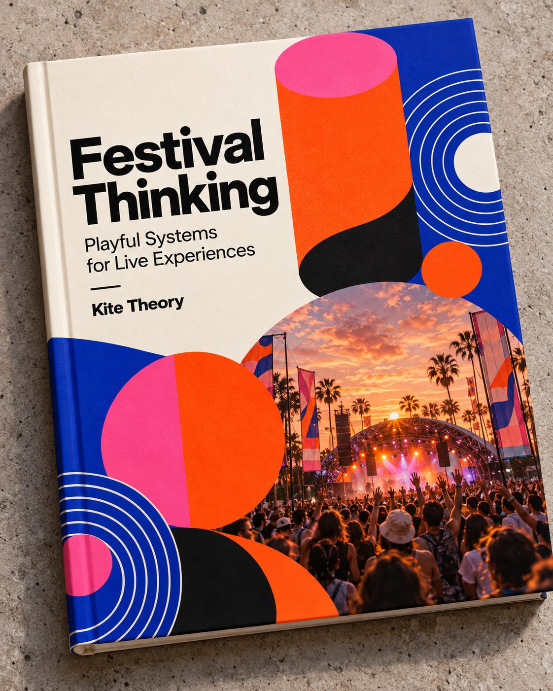 Festival Thinking Book Cover concept design by MCDNS