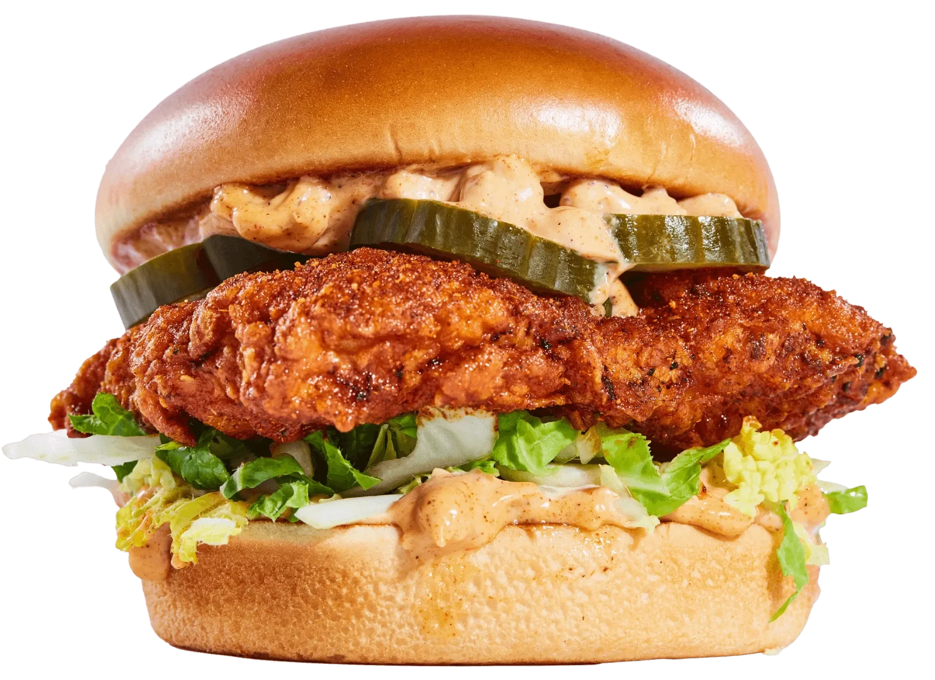 Crispy Nashville Hot Chicken sandwich