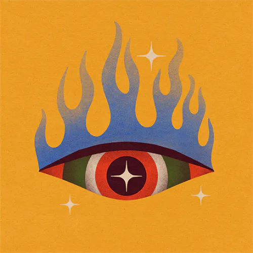 Hermann Koudou is based in France as an illustrator and sells designs through Paage