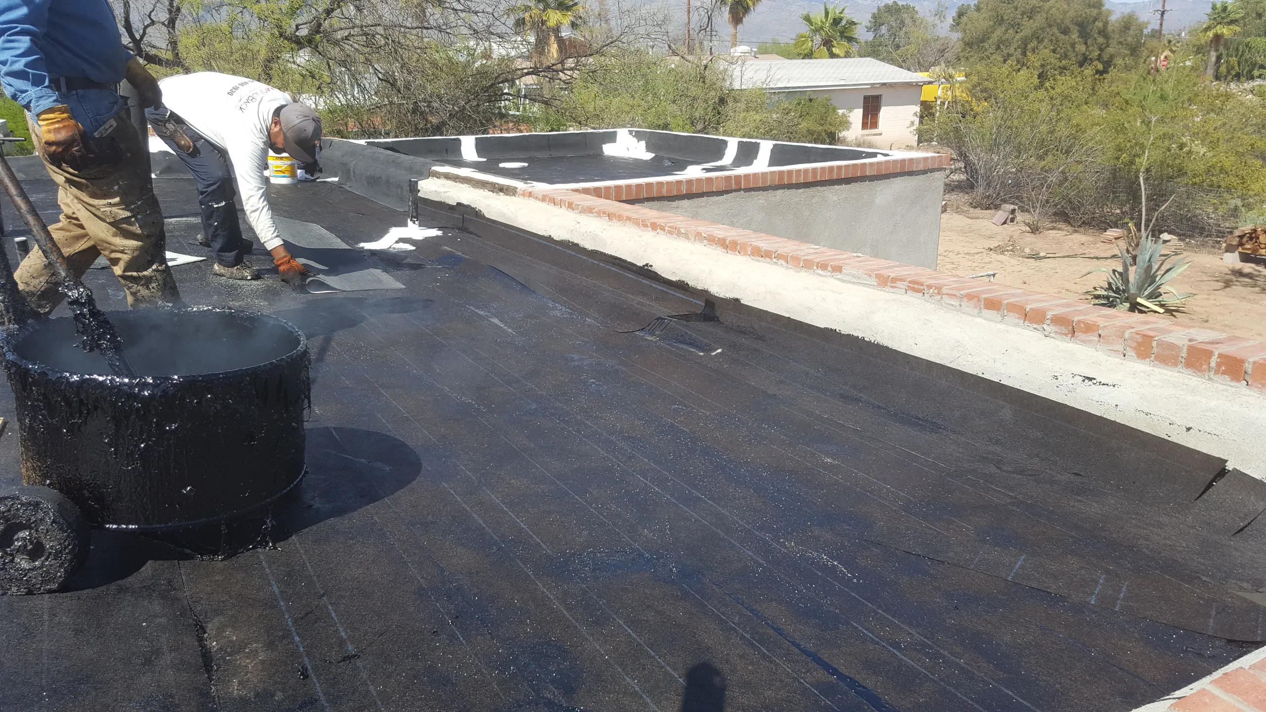 Waterproofing a Tucson home exterior