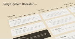 Design System Checklist