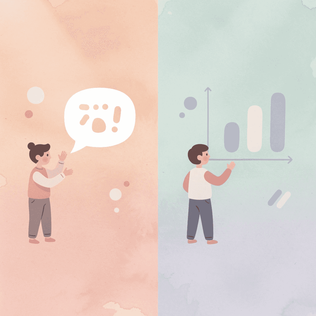 Split scene showing disorganized test prep versus comprehensive college planning
