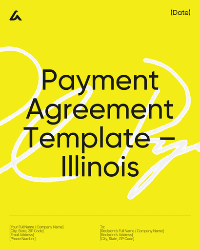 Payment Agreement Template – Illinois