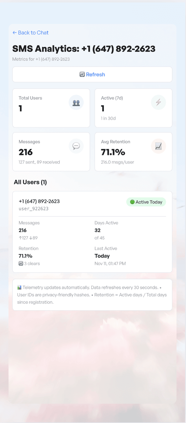 App screenshot