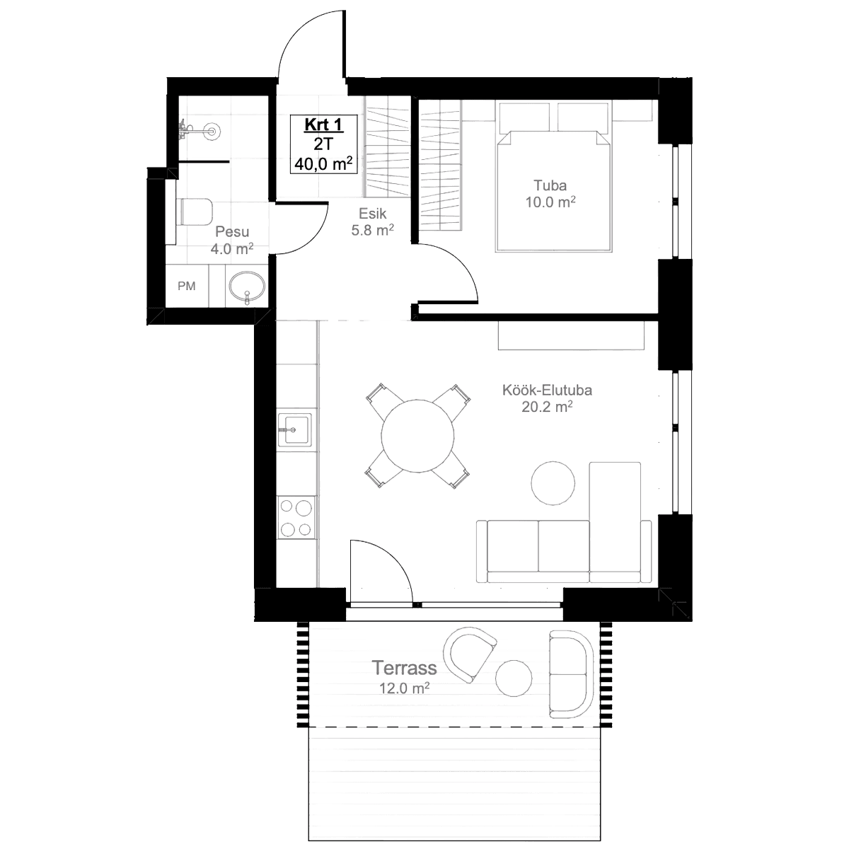 Korter 1