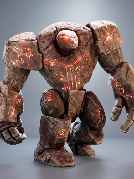 Rock Golem Character