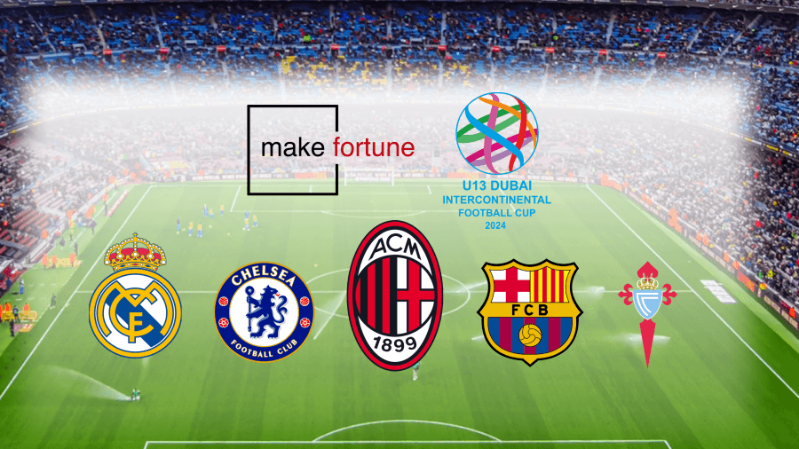 Make Fortune – Title Sponsor of the 7th edition of The Intercontinental Football Cup - U13 2024 featuring Leading Global Clubs