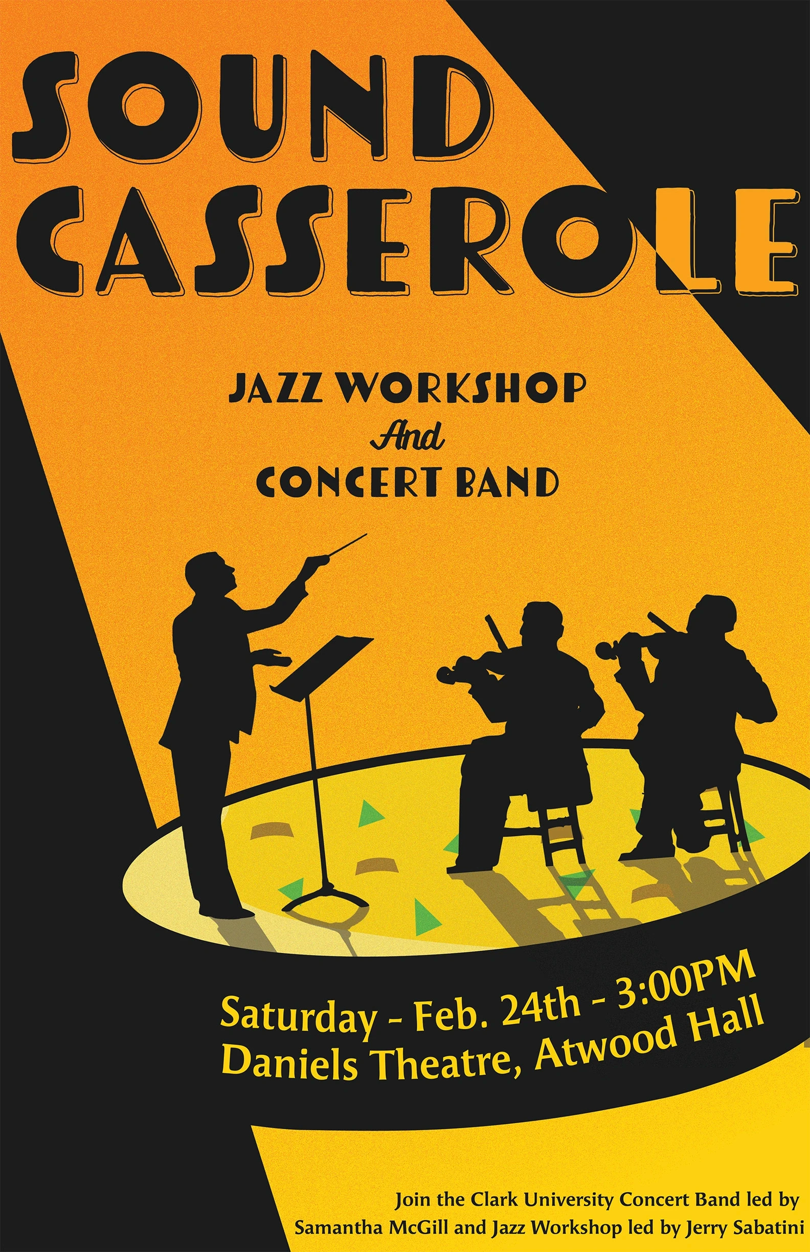 sound casserole poster