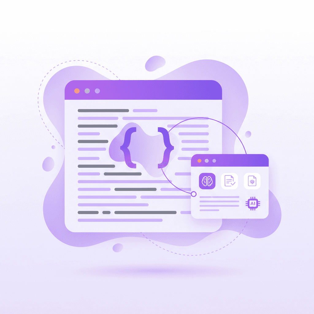 A close-up screenshot of an Obsidian note showing markdown text with double brackets highlighting a specific vocabulary term, opening a small preview window of the linked note.