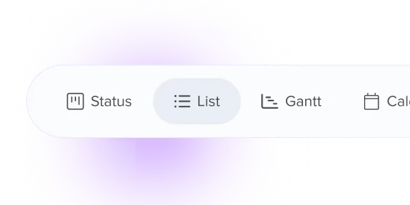 Tabs with different views