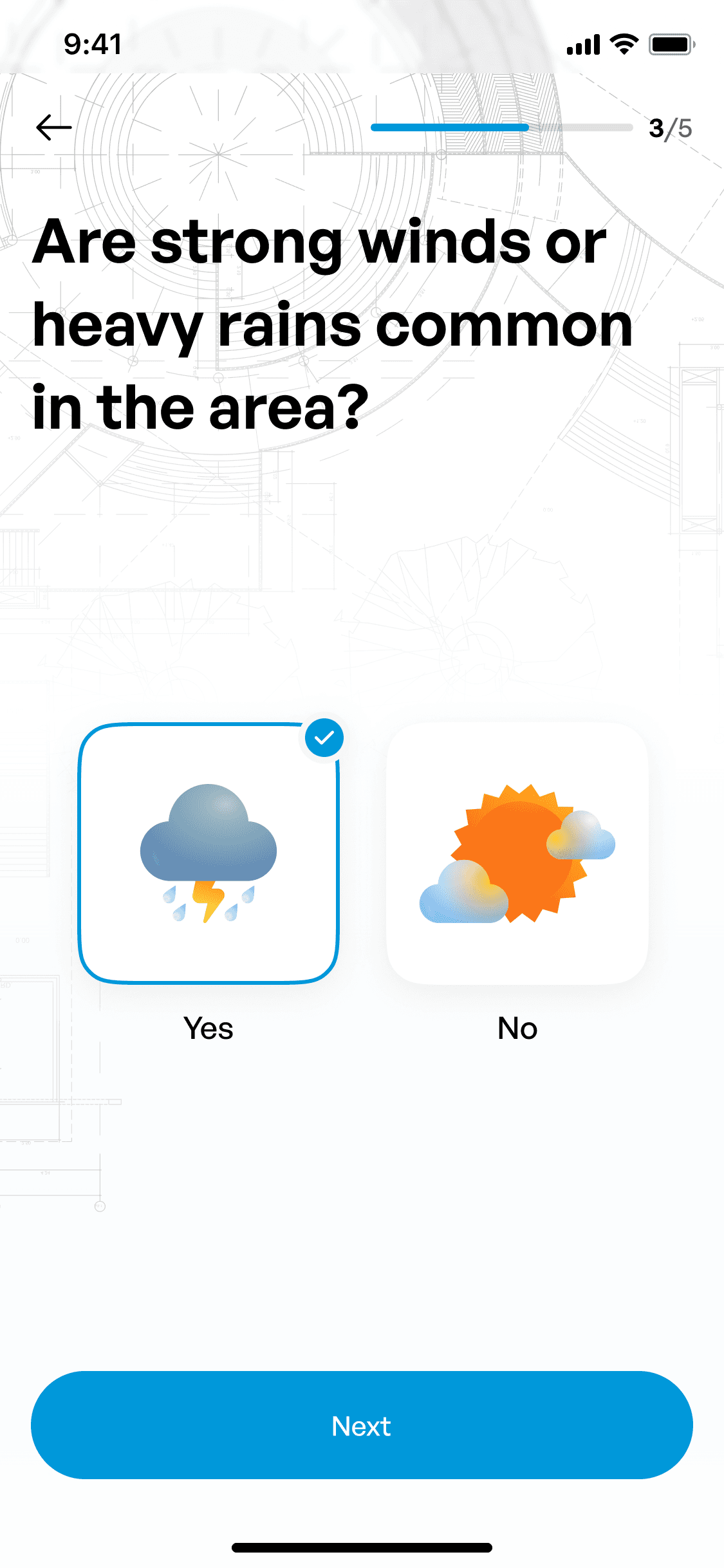 Weather app image