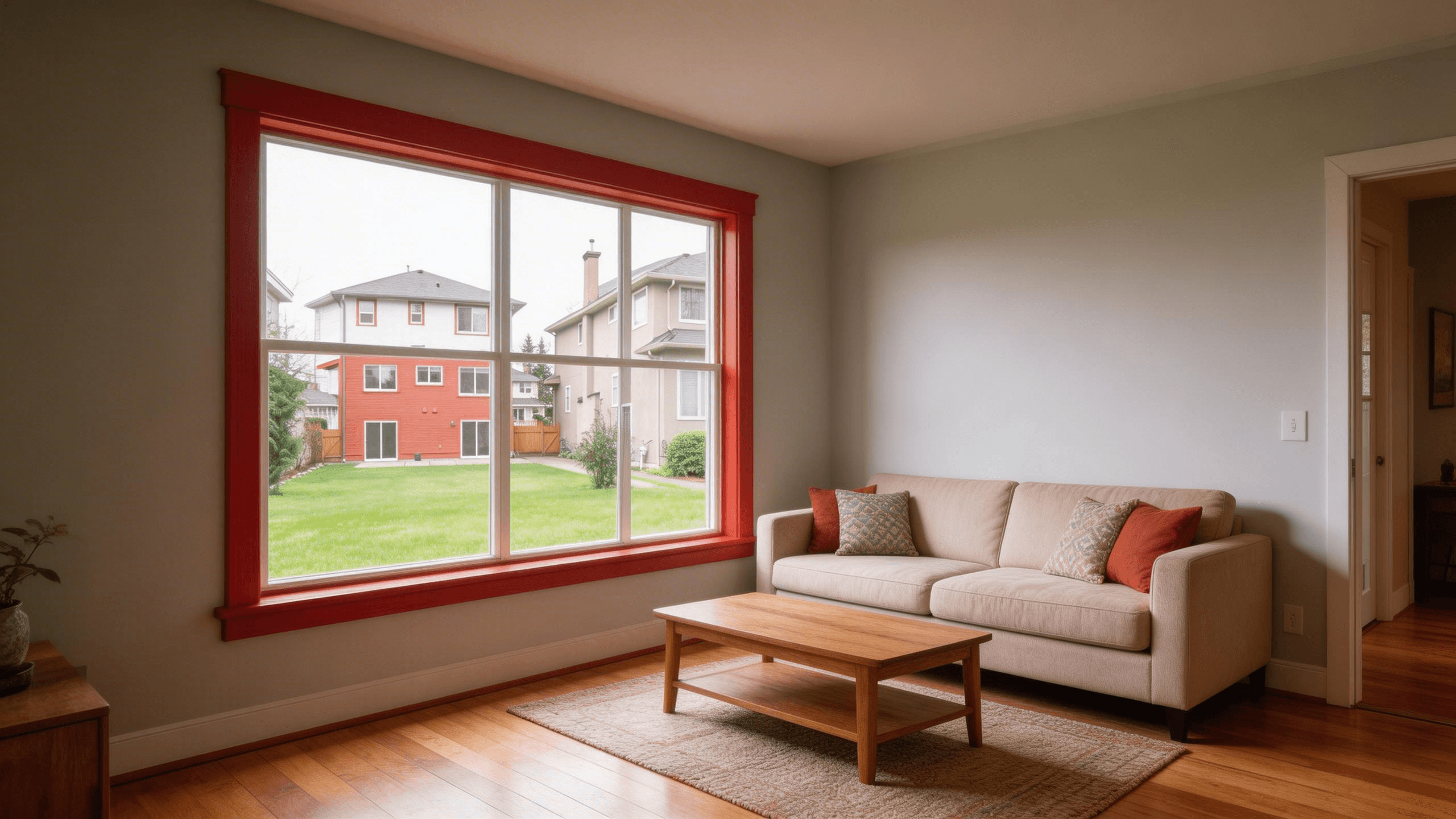 Bakyard ADU construction view