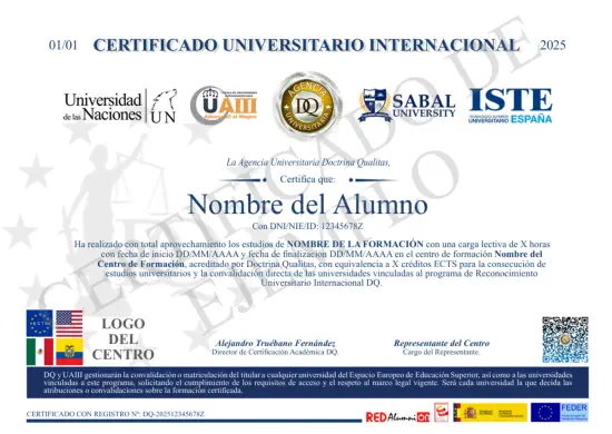 Certificado Doctrina Qualitas