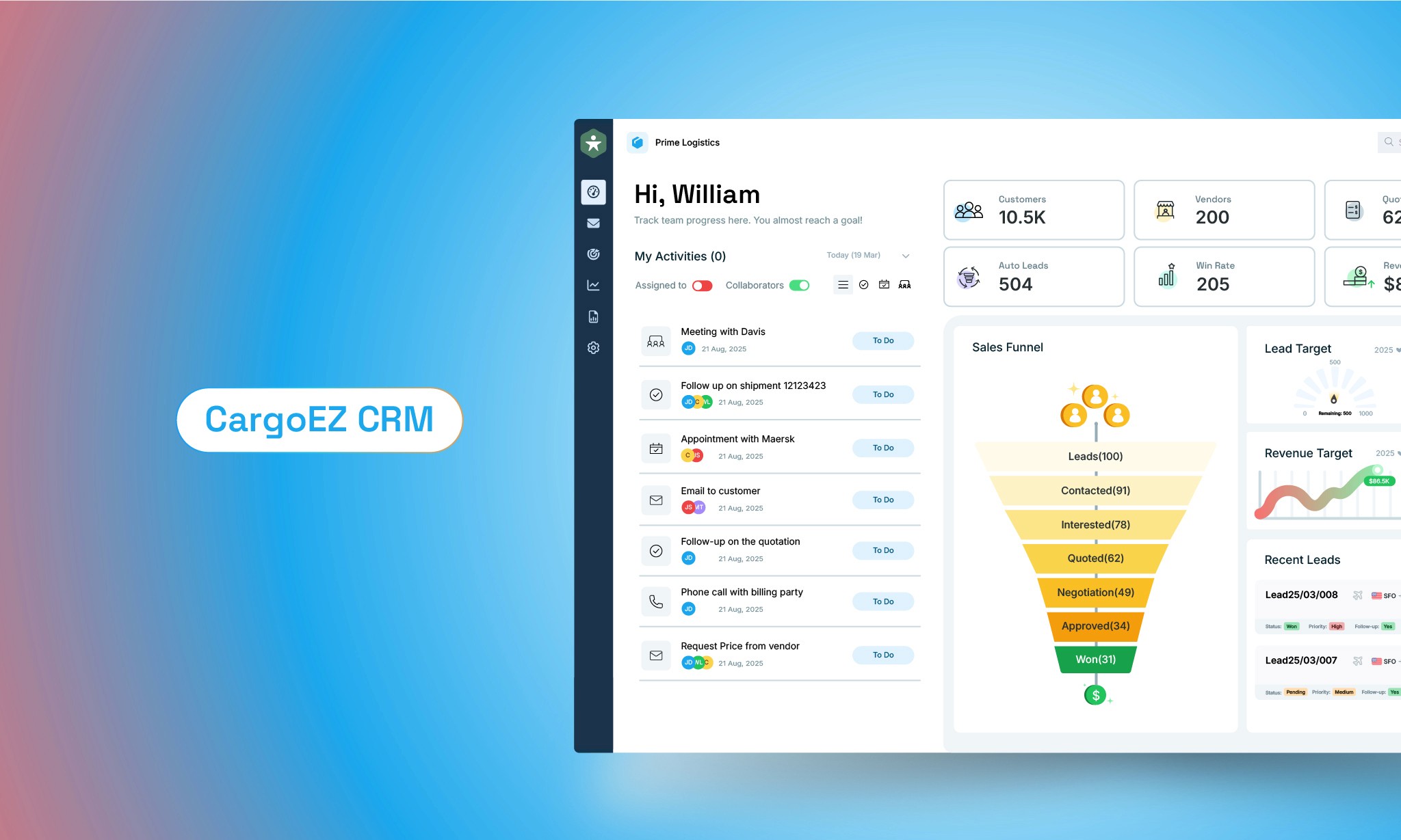 Top 10 Logistics CRM Software for Efficient Supply Chain Management