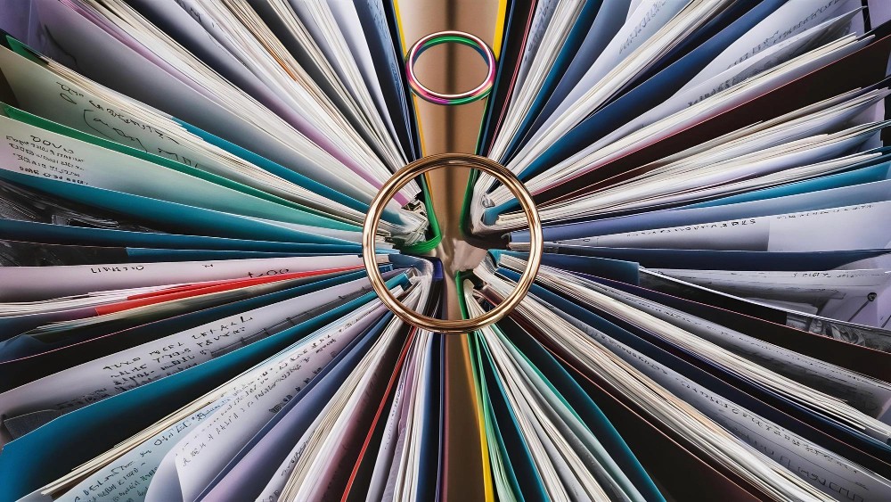 Family riding in a utility vehicle through a field.