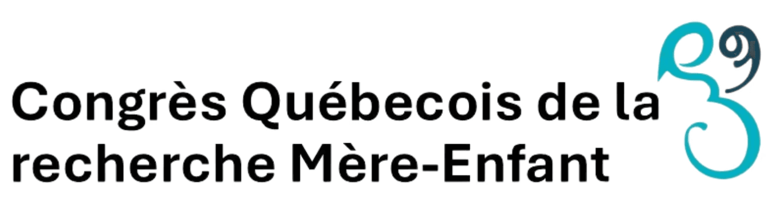 Logo du Congrès provincial de la recherche mère-enfant