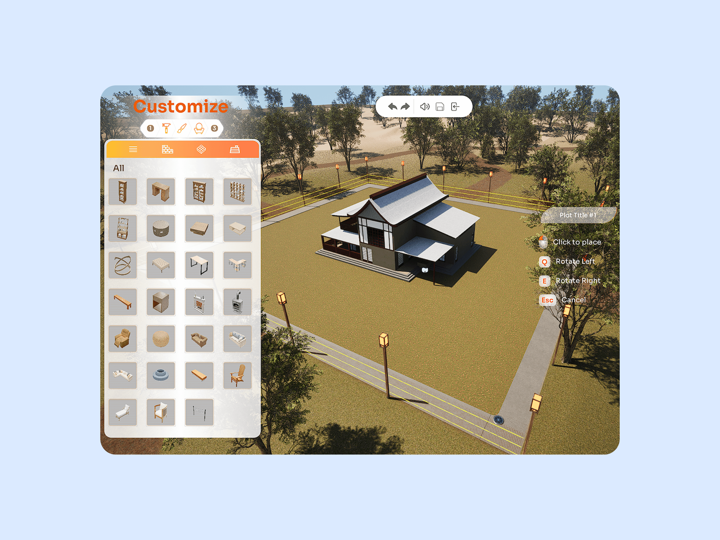 User Interface of Plot Builder