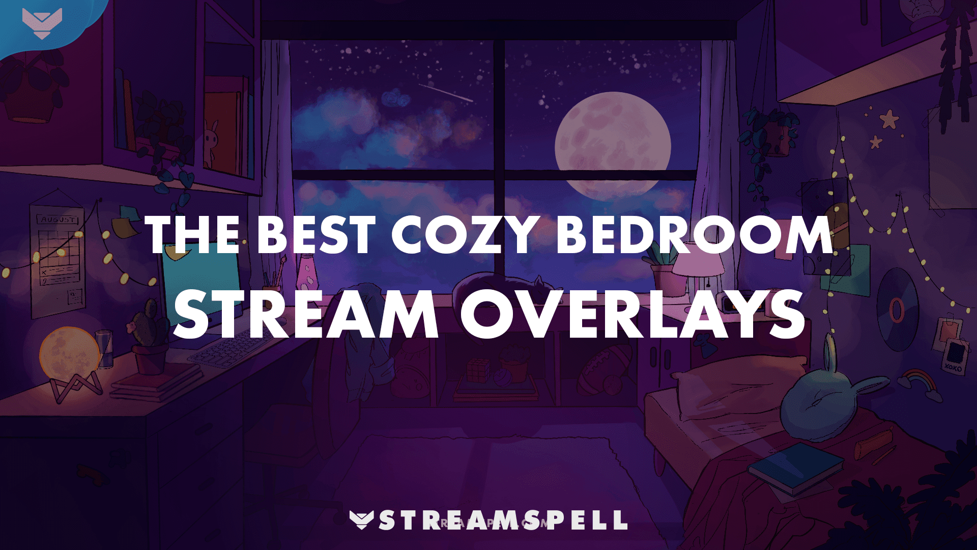 The Best Cozy Bedroom Stream Overlays for Chill Streams