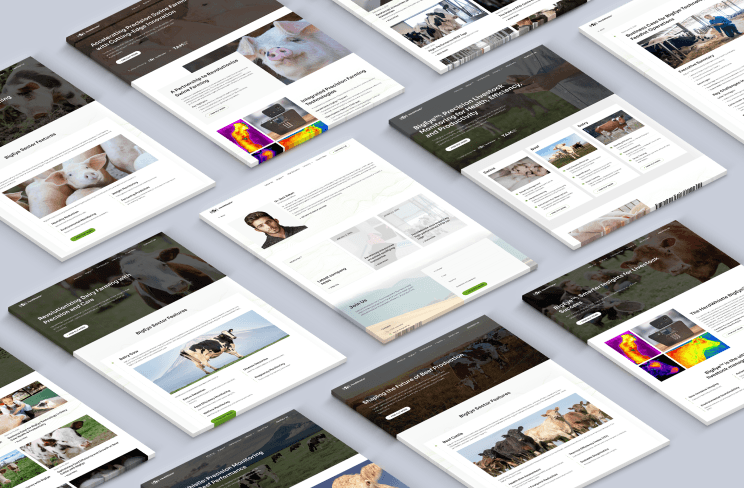 Livestock technology site pages