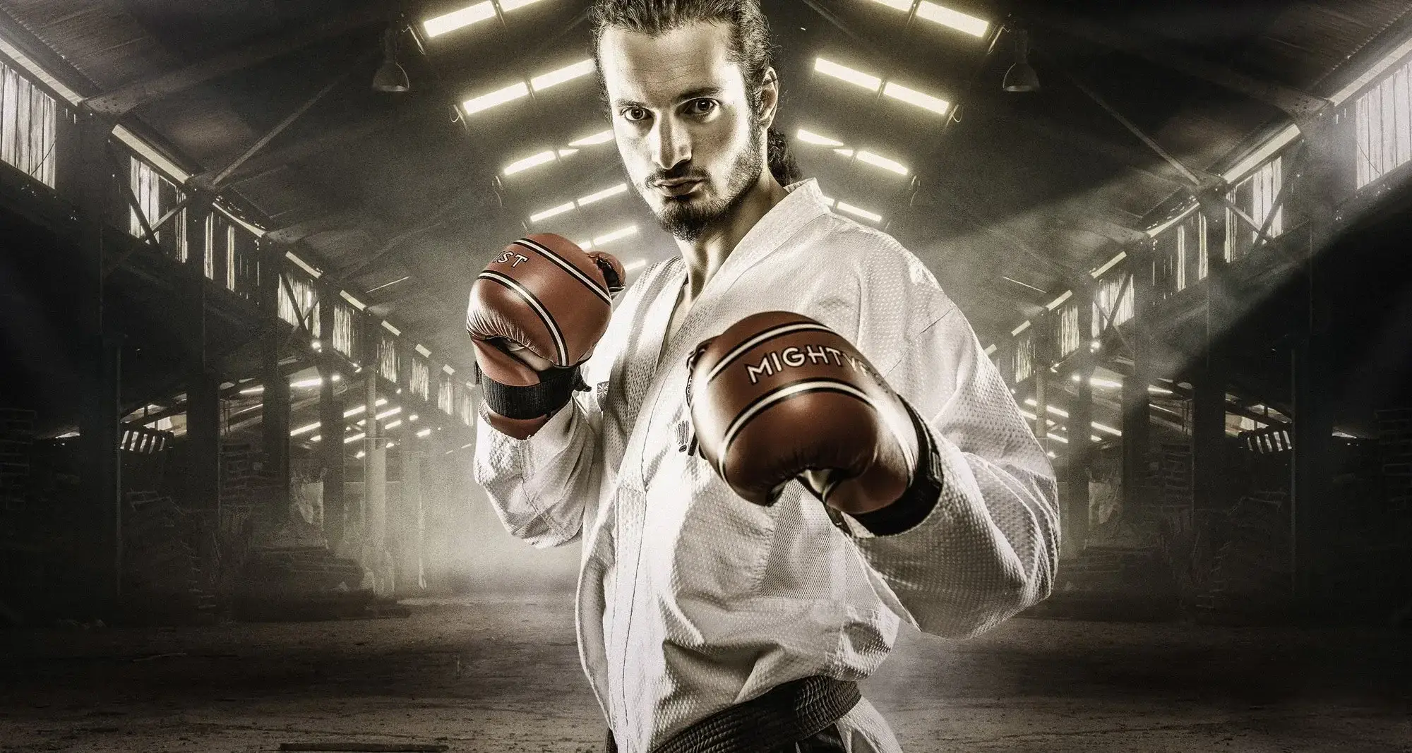 Might First Boxing gloves photography