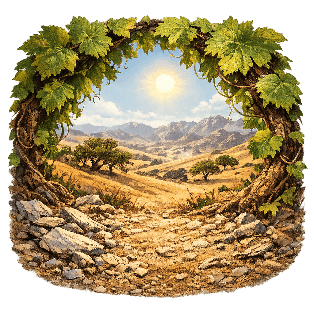 Detailed graphic of the Hames Valley wine region.