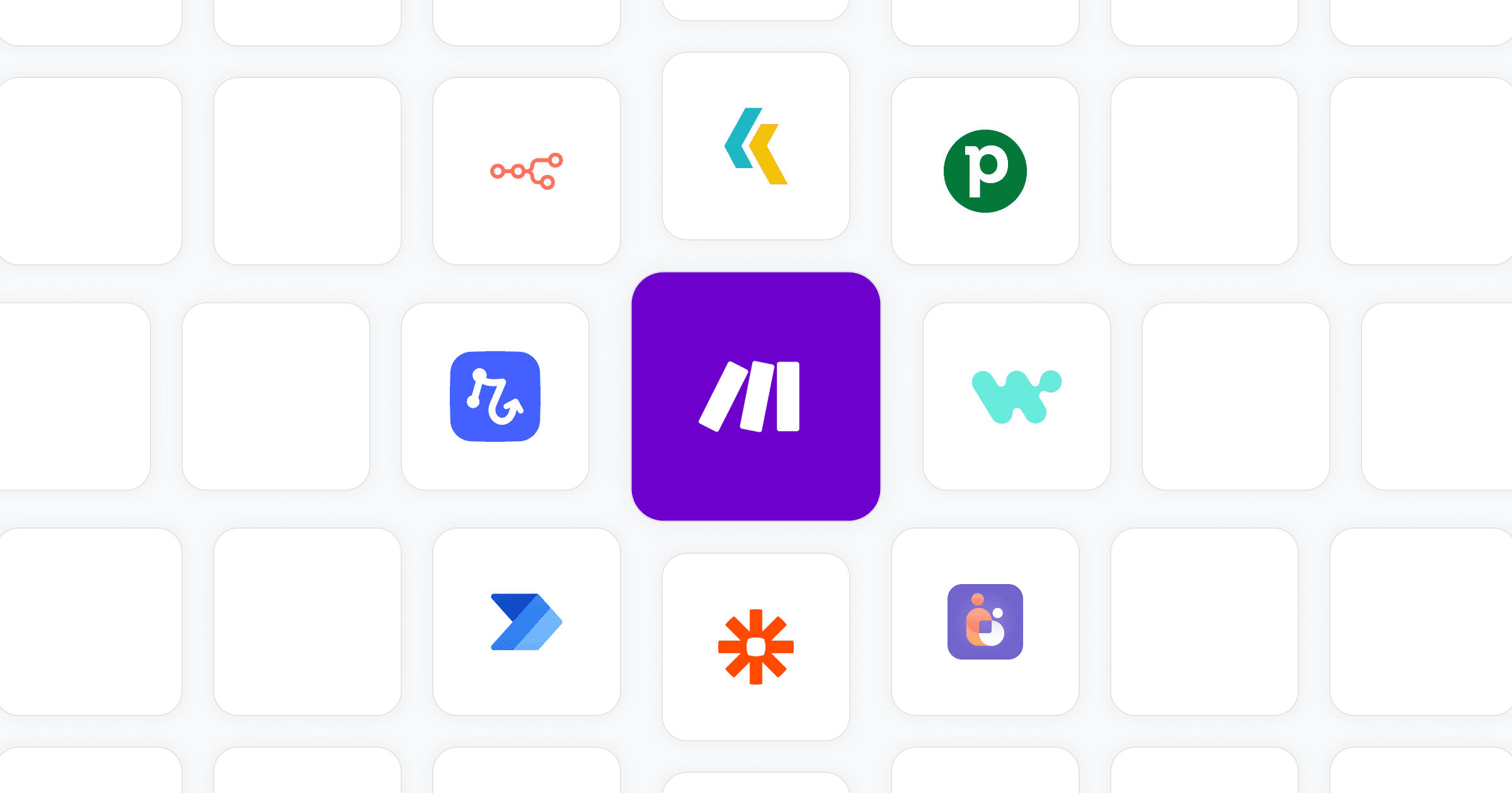 Icons of Make and alternative products