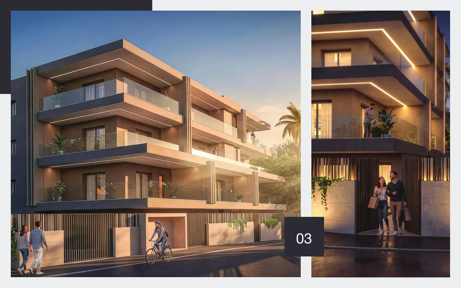 Horizon 10 brochure page: Exterior
