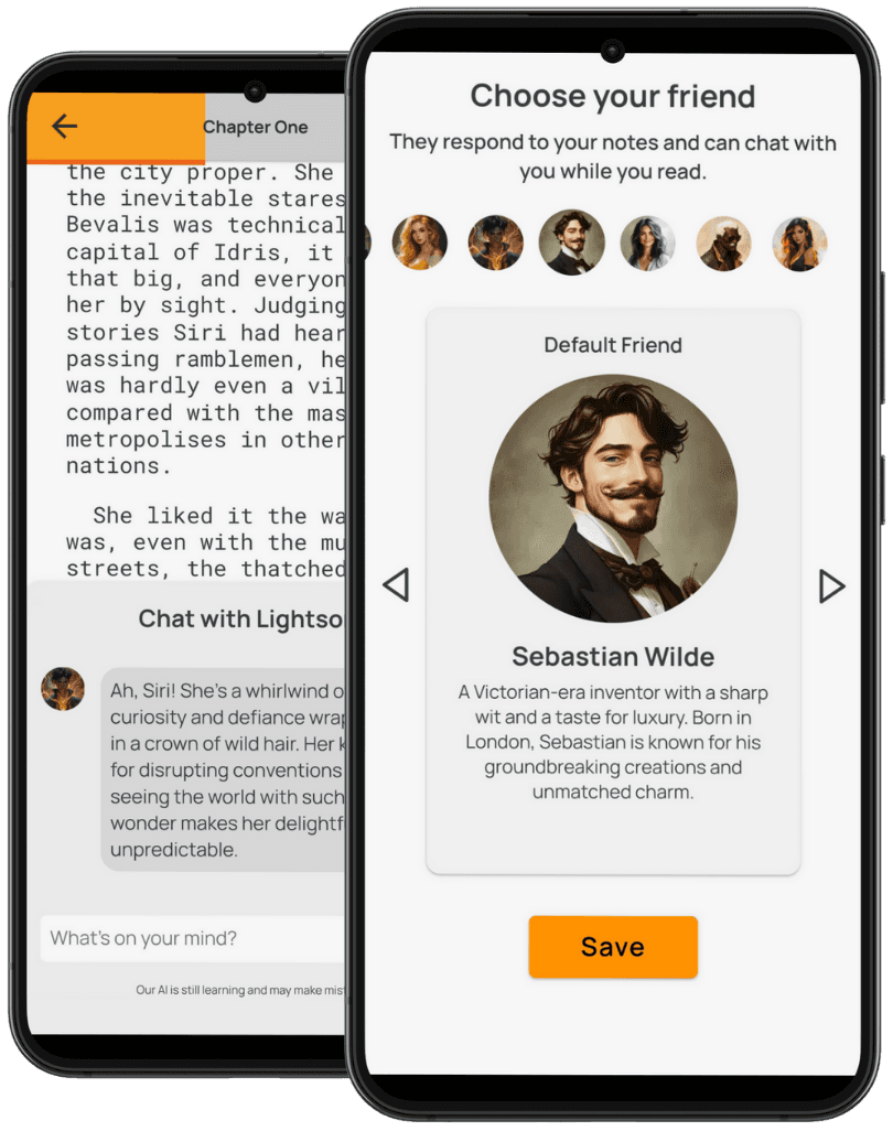 AI Reading companions