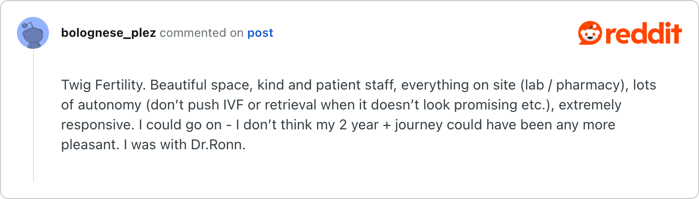 Post on Reddit