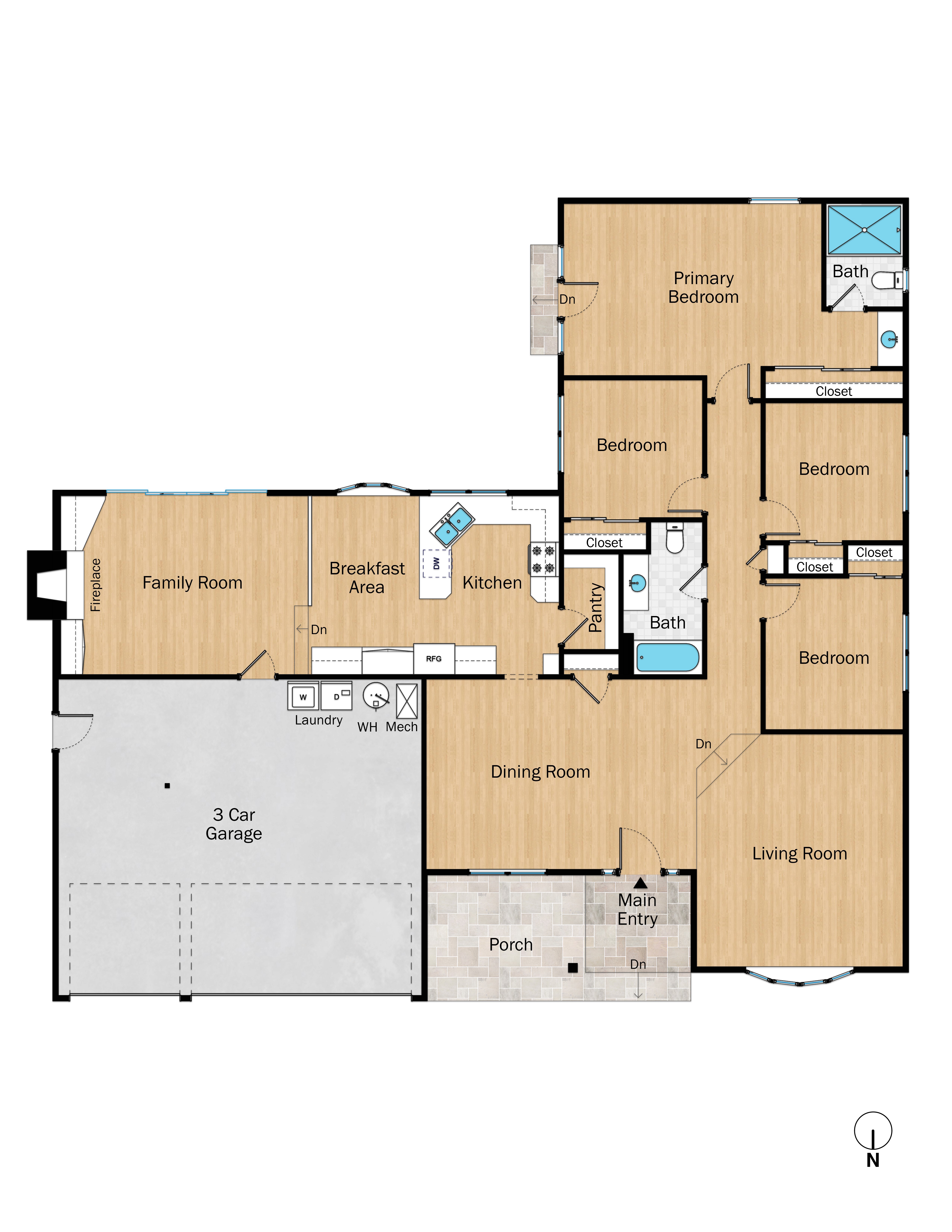 Saint Luke Court Floor Plan