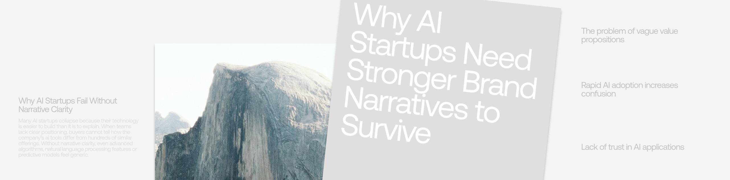 Why AI Can’t Fix a Broken Brand Strategy