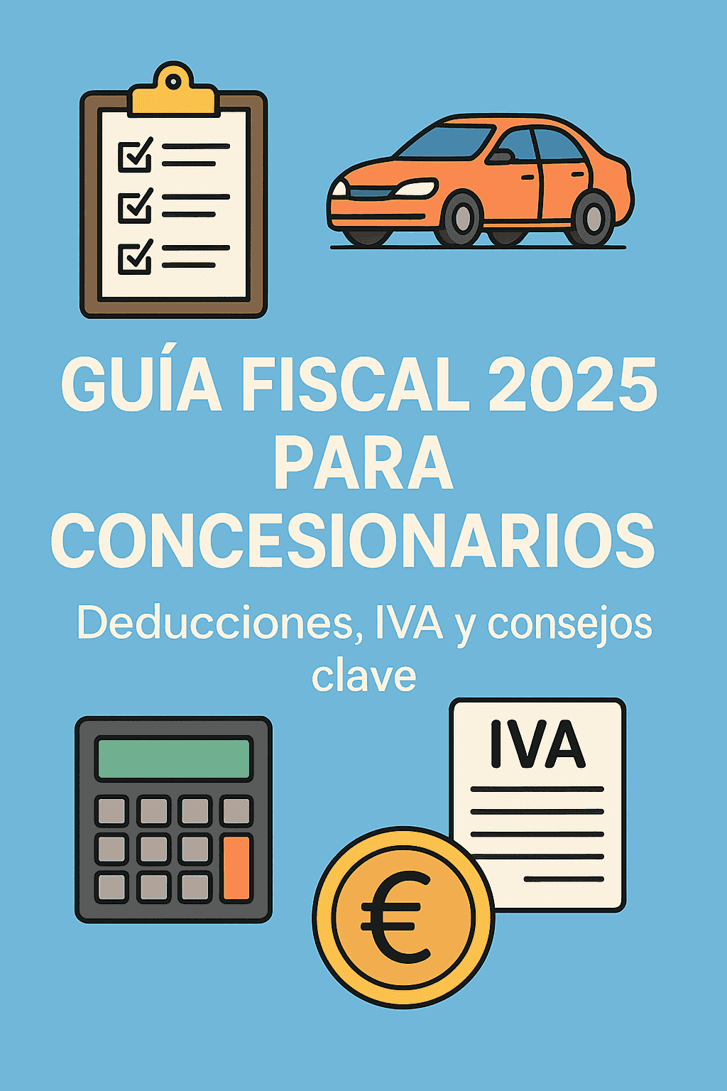 Fiscal guide for car dealerships 2025. Deductions, VAT and key advice.