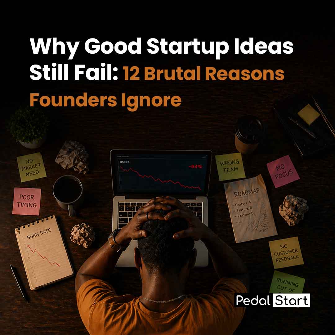 Why Good Startup Ideas Still Fail: 12 Brutal Reasons Founders Ignore