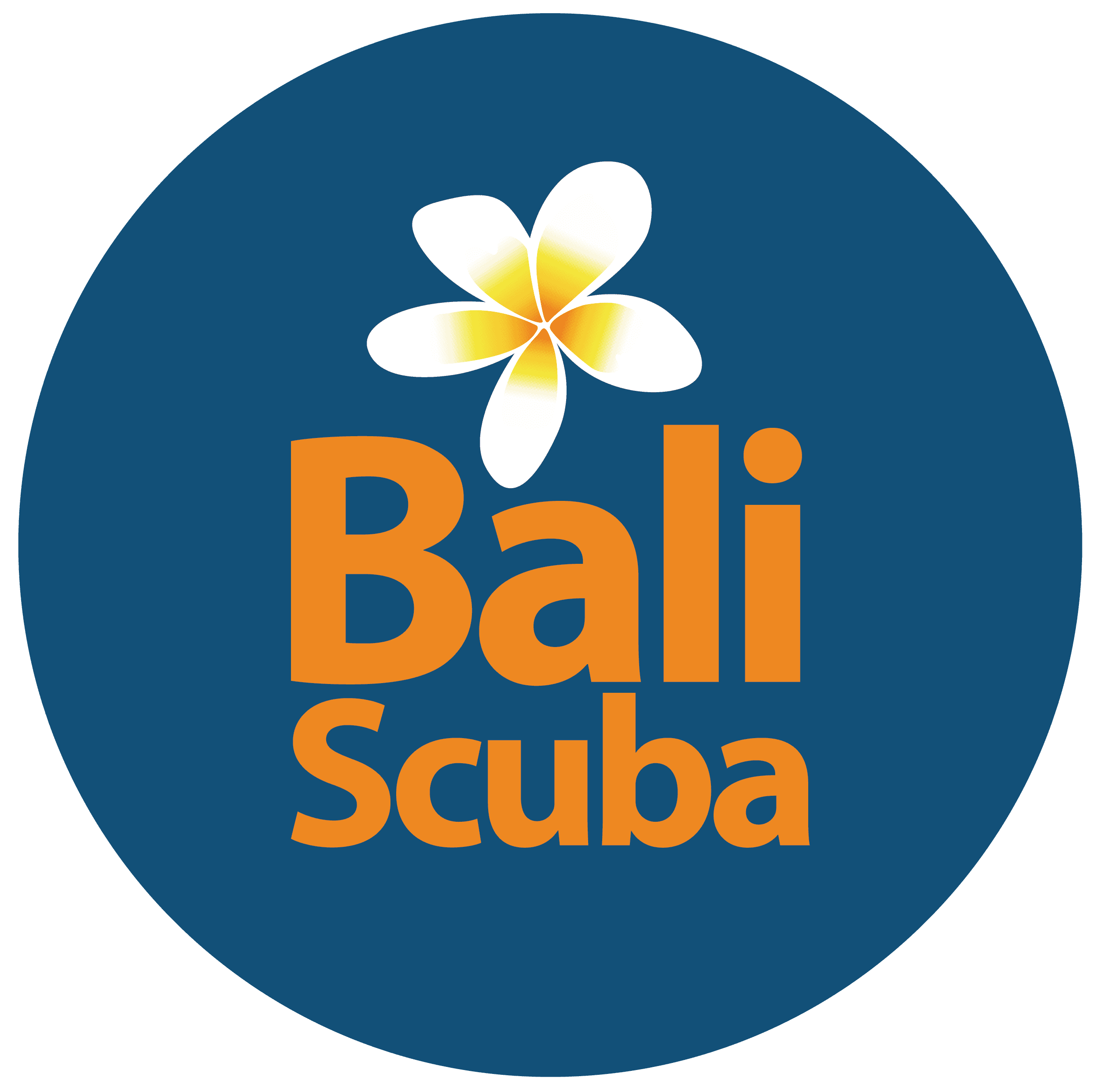 Bali scuba scuba diving center indonesia company logo