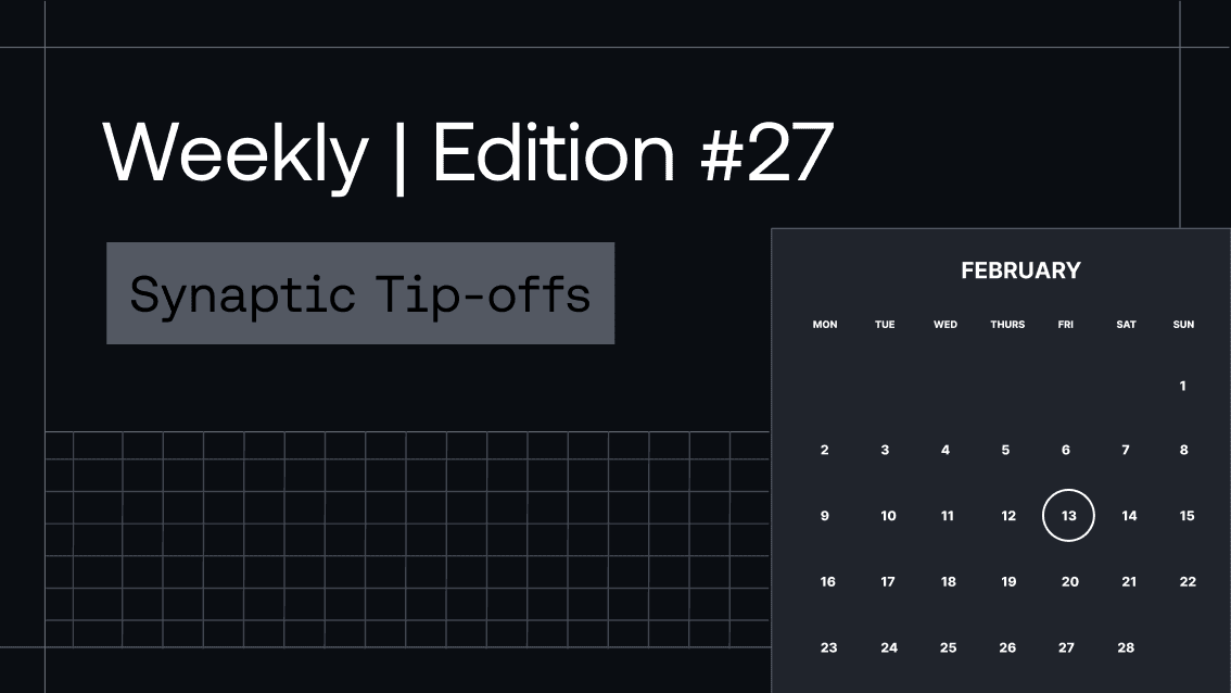 Tip-Offs by Synaptic
