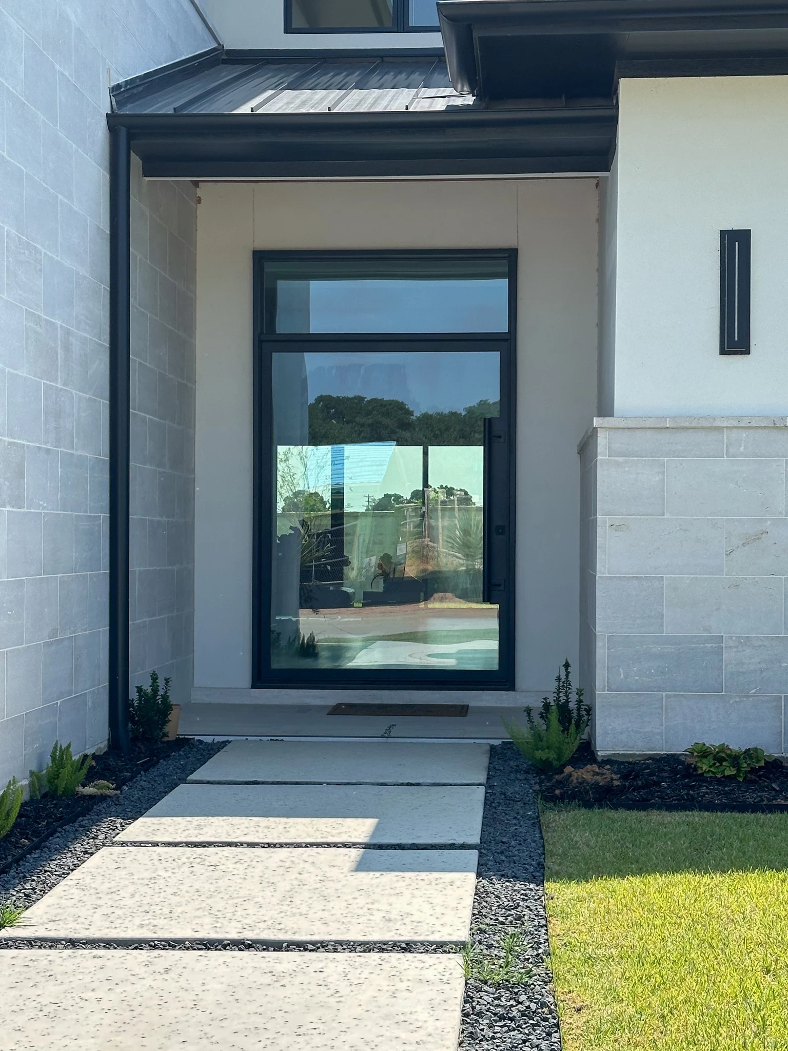 Traditional wrought iron double doors by M2 Metals Iron Doors DFW