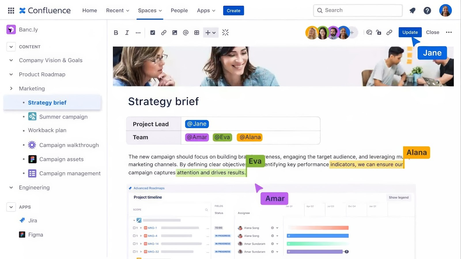 Confluence's knowledge management wiki