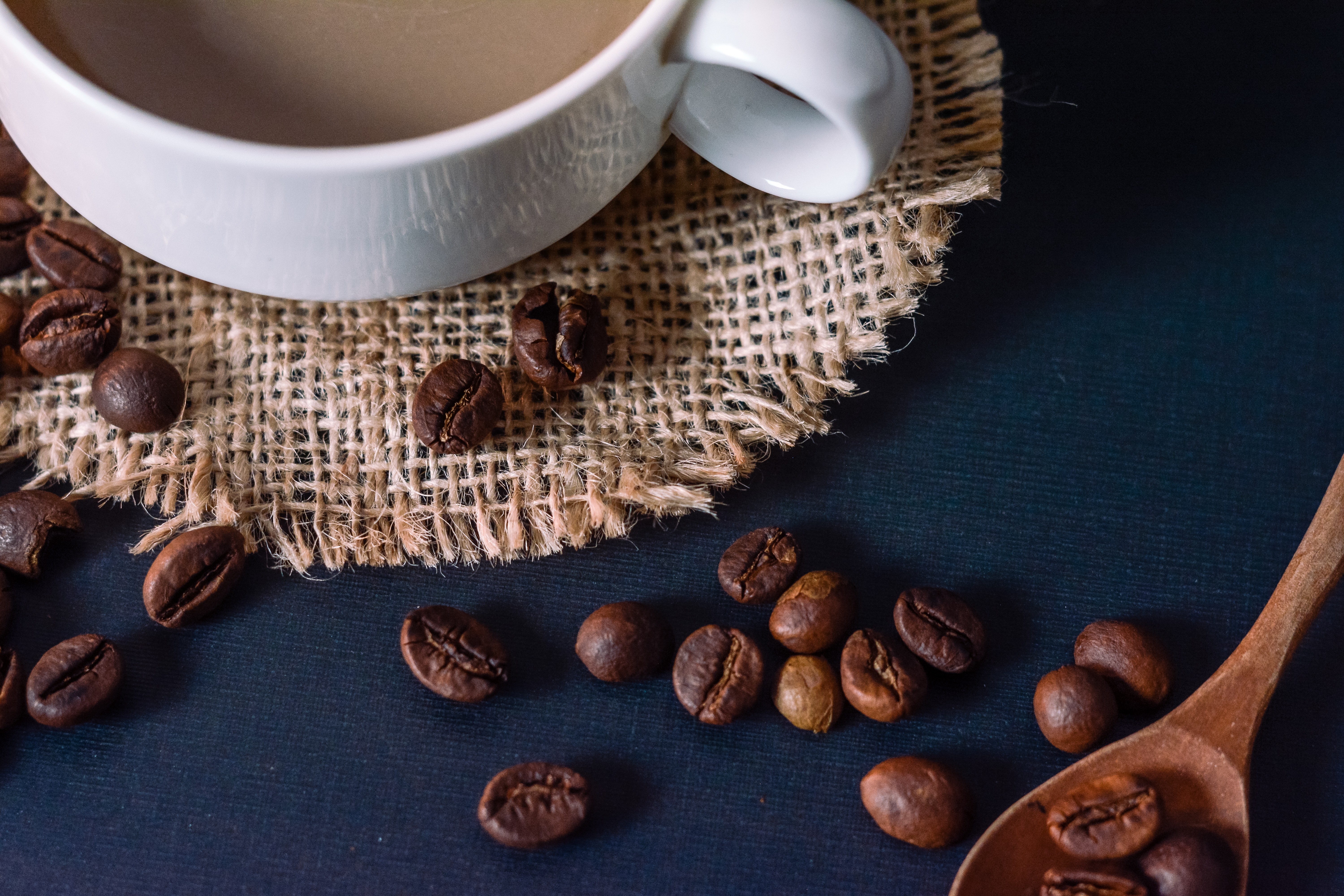 Coffee with Coffee Bean