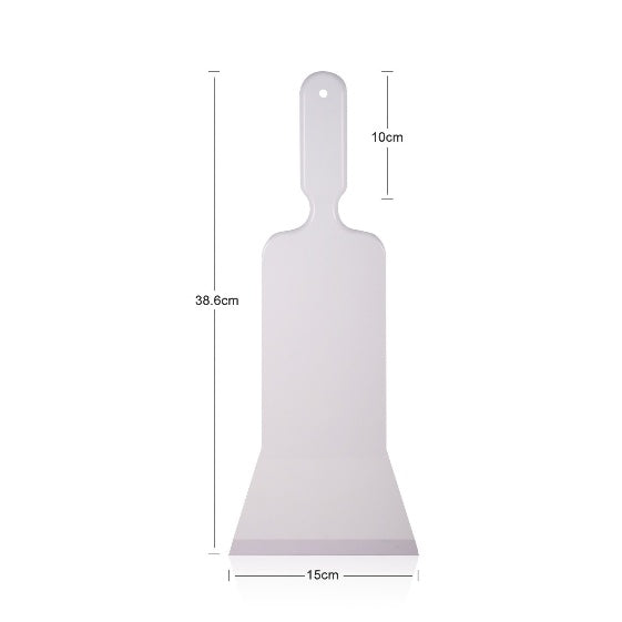 white BULLDOZER squeegee film tint