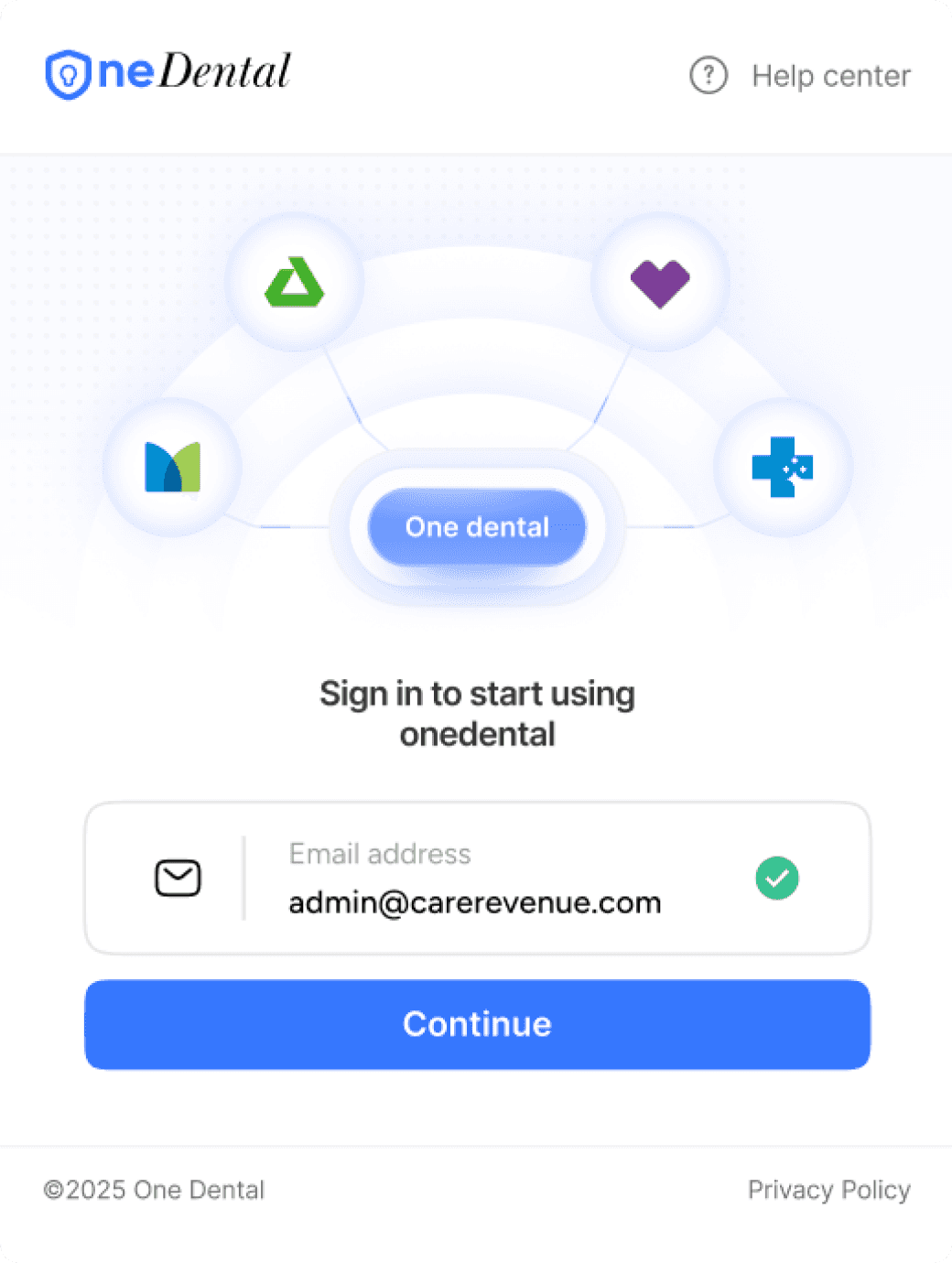 Access portals directly from  the browser extension