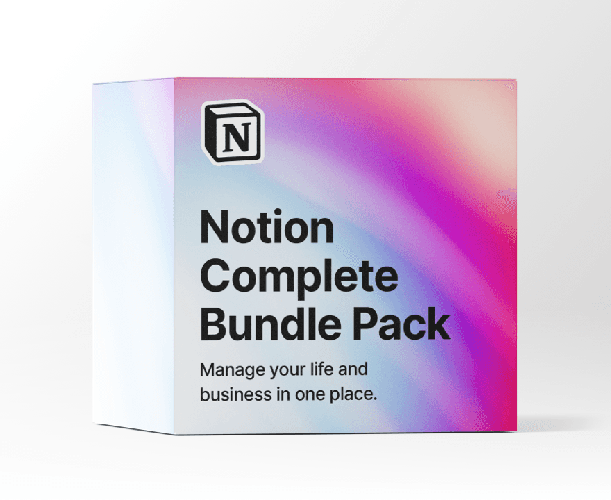 Notion Complete Bundle Pack