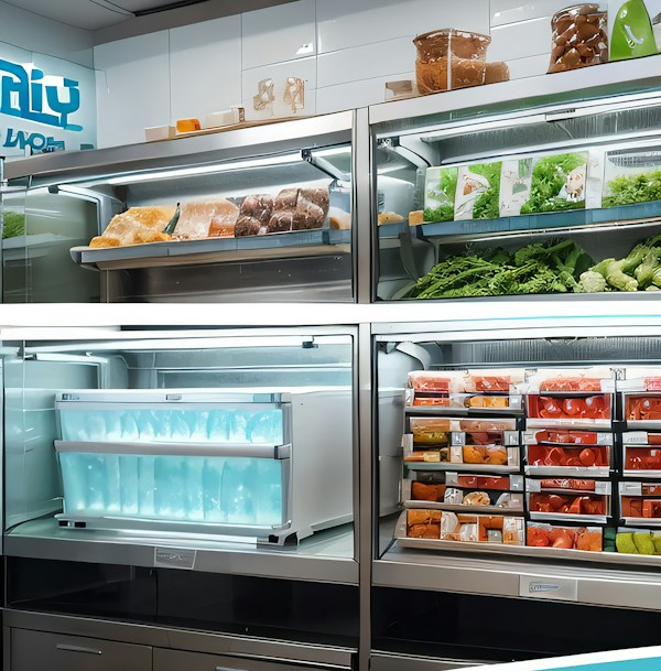 Vitrinas refrigeradas con alimentos: seguro de bienes refrigerados para tiendas de alimentación