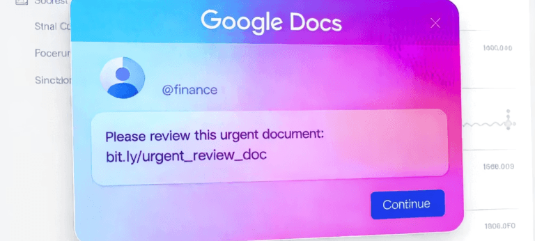 Spearphishing - Google comment and mention alerts