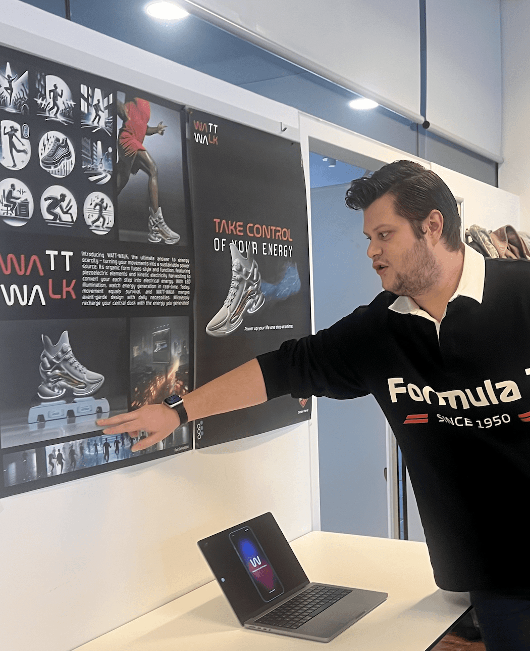 a person wearing a baseball cap