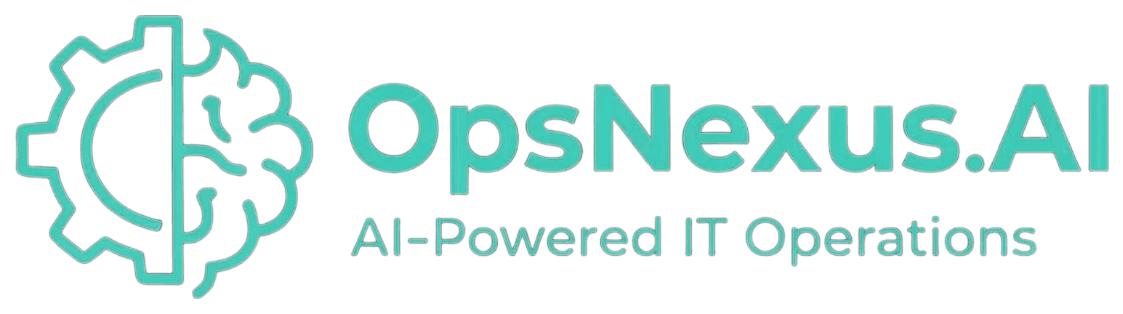 OpsNexus.AI logo: AI-Powered IT Operations.