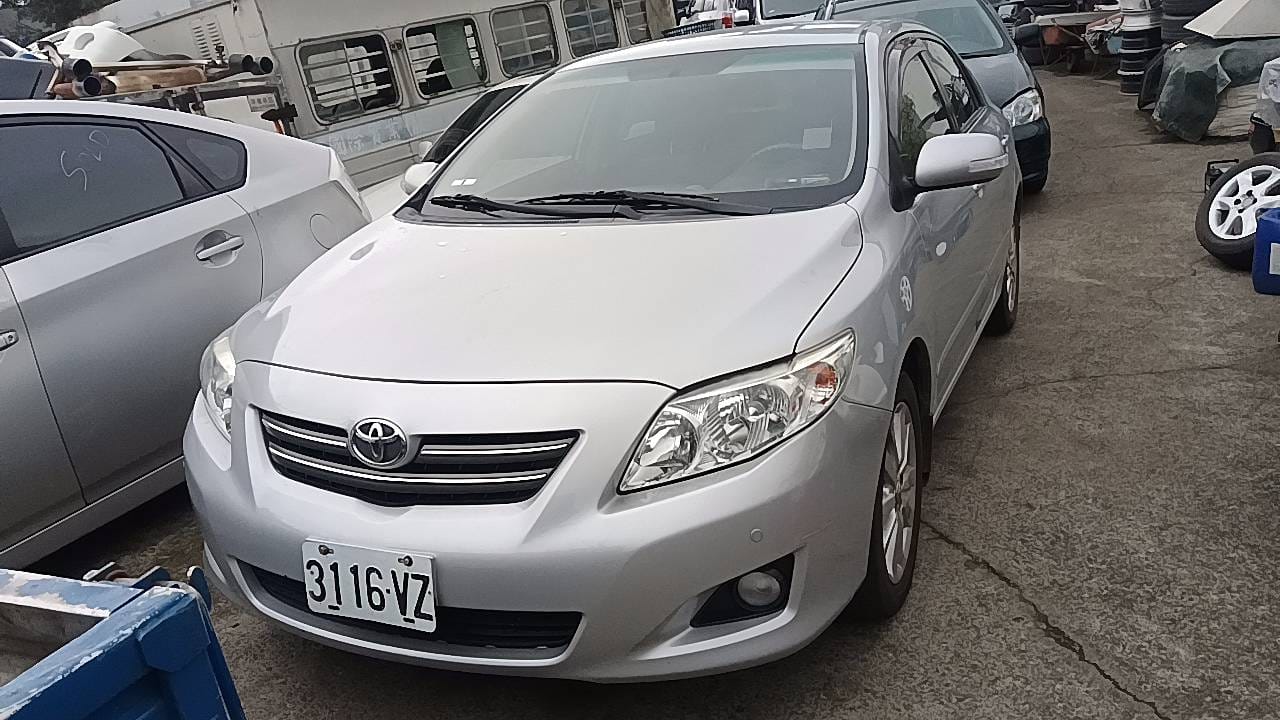 Corolla 2010 export from Taiwan