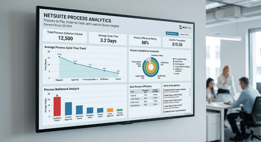Netsuite process analytics