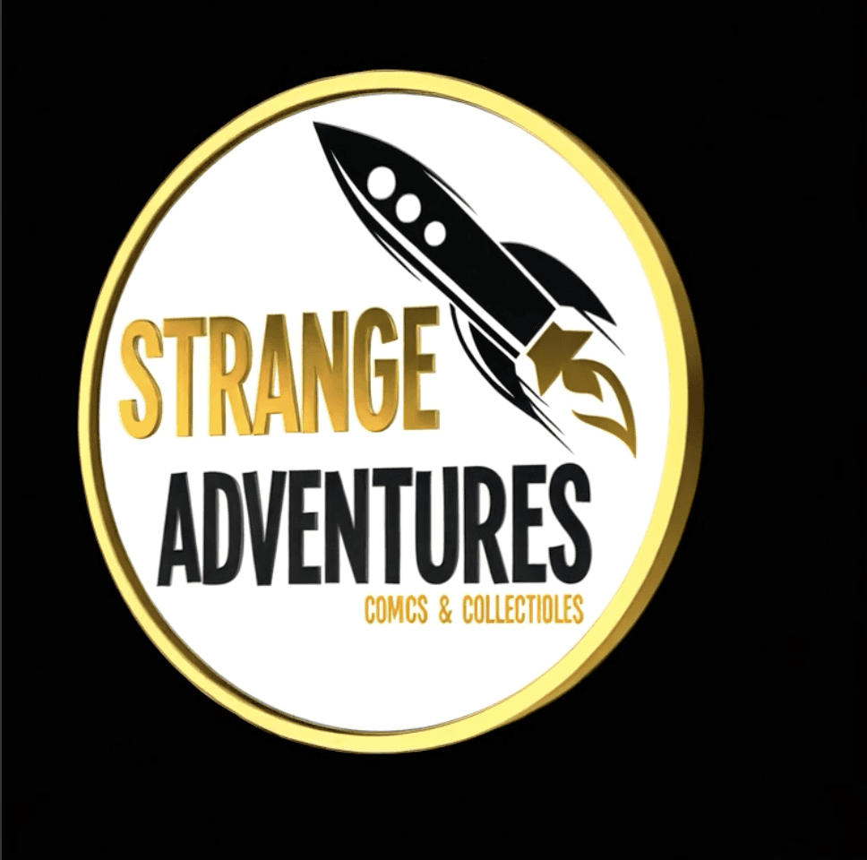 Custom Logo animation - Strange Adventures Gold Coin